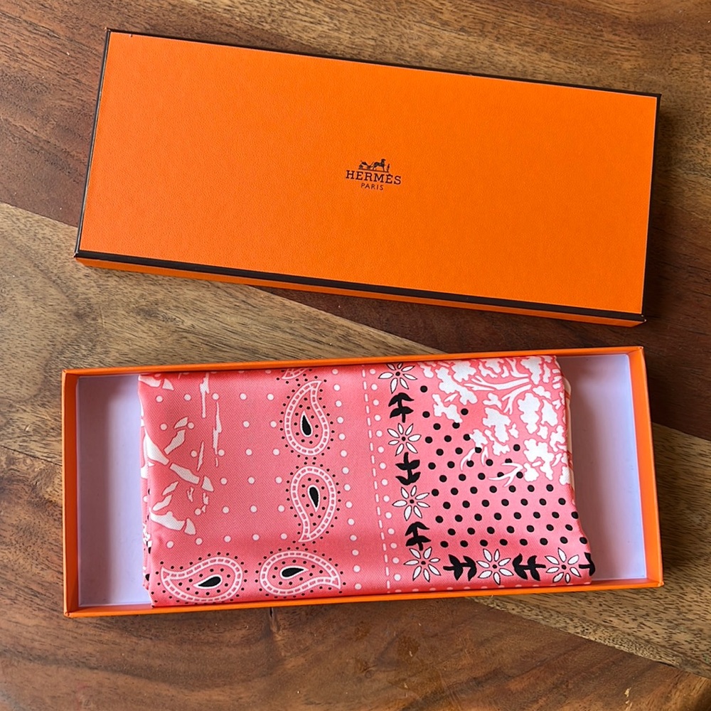 Hermes silk scarf 55